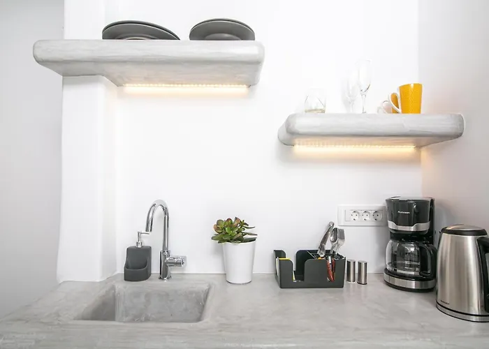 Sensia Luxury With Hot Tub 이아